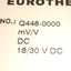 Used Eurotherm Q448-0000 Bridge Input Module mV/V Input, DC Output, 18/30vDC
