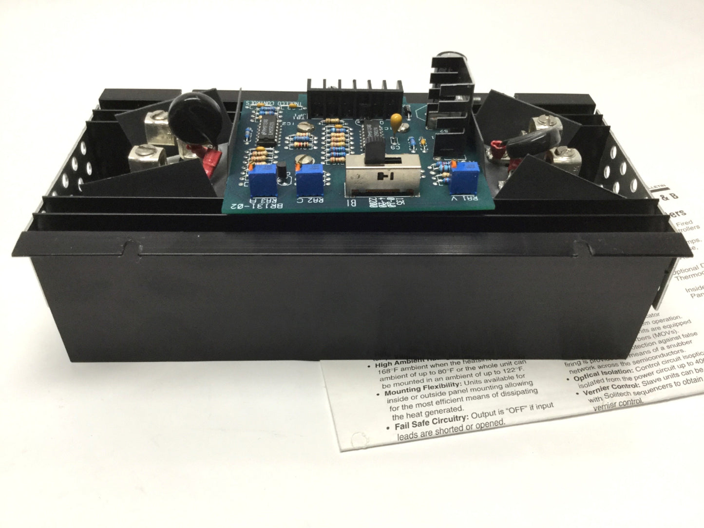 Used Indeeco 101-A3-480-30I Master SCR Power Controller, 480VAC 3-Phase, 30A