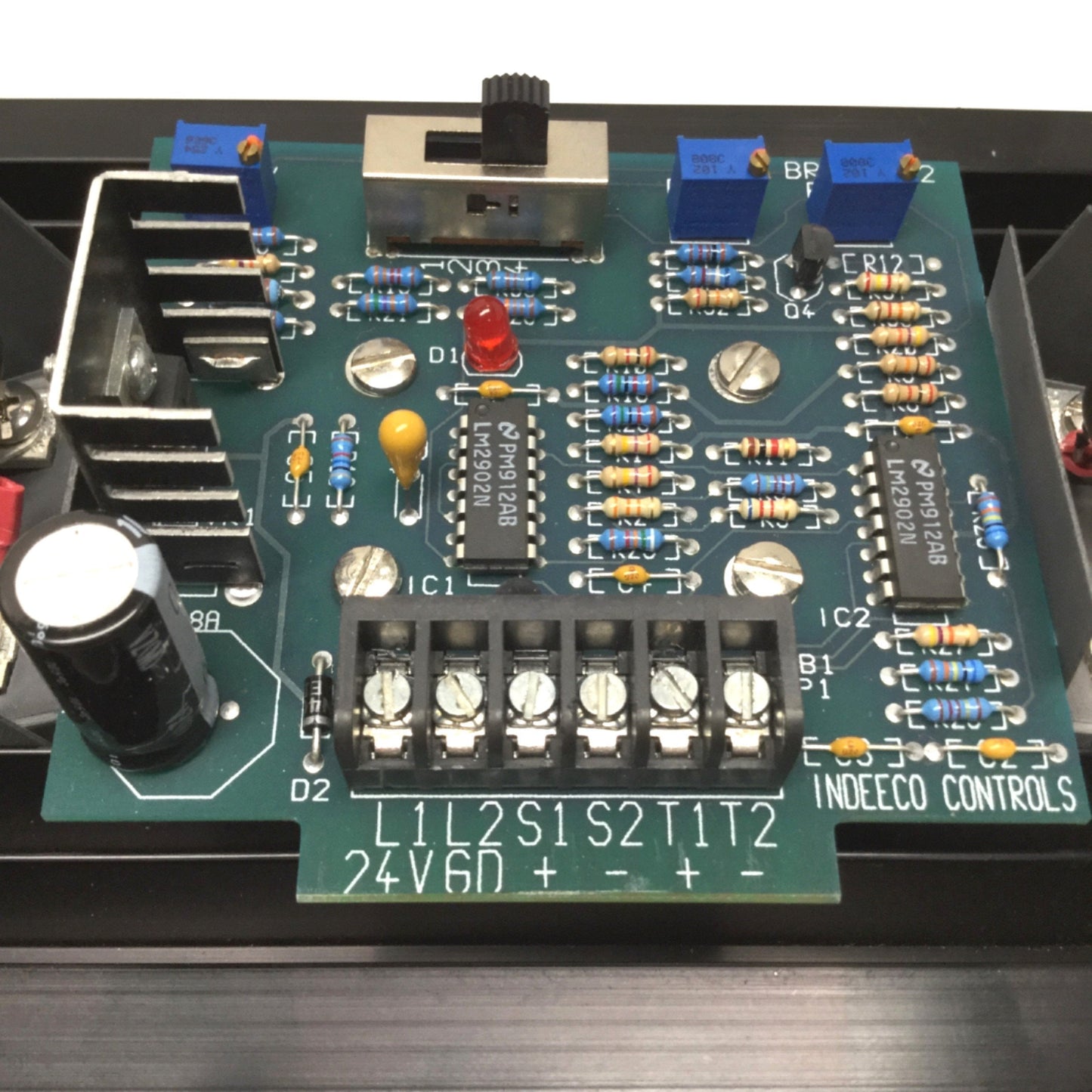 Used Indeeco 101-A3-480-30I Master SCR Power Controller, 480VAC 3-Phase, 30A