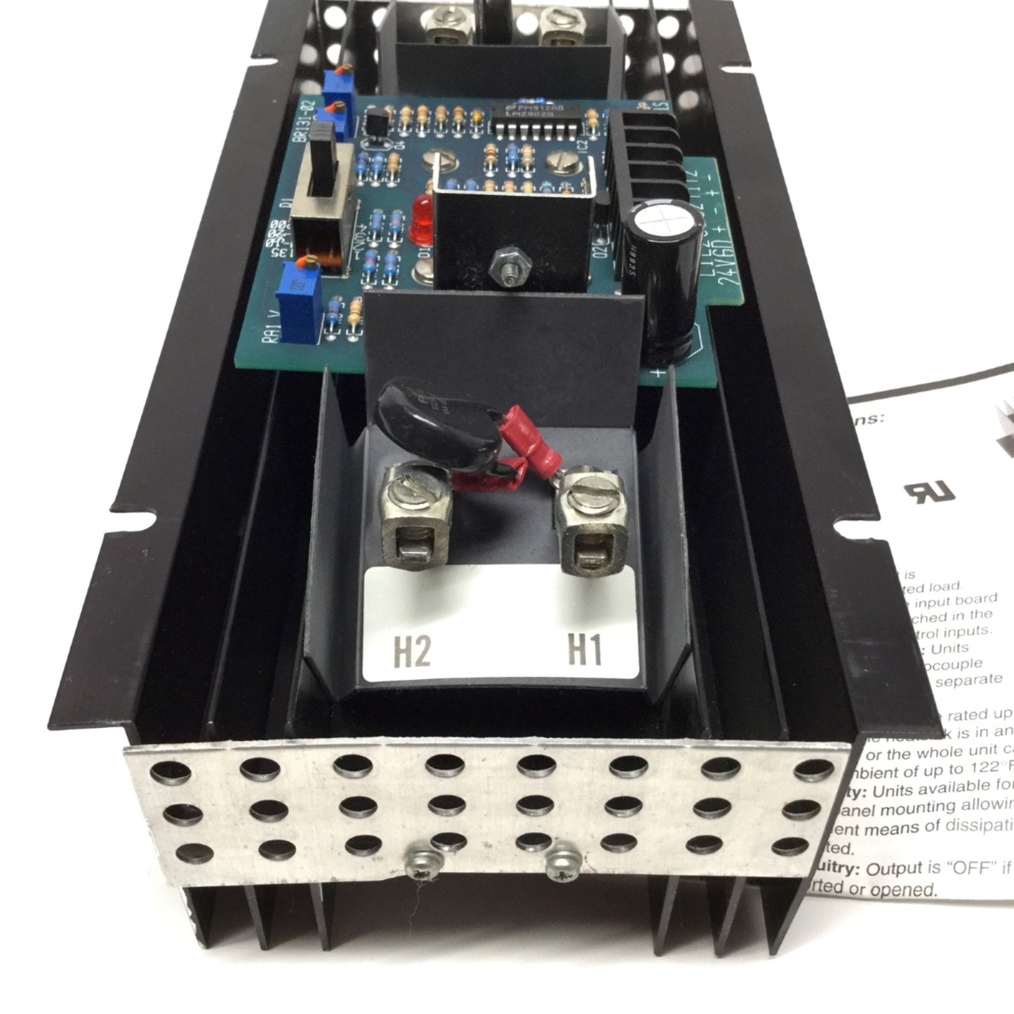 Used Indeeco 101-A3-480-30I Master SCR Power Controller, 480VAC 3-Phase, 30A
