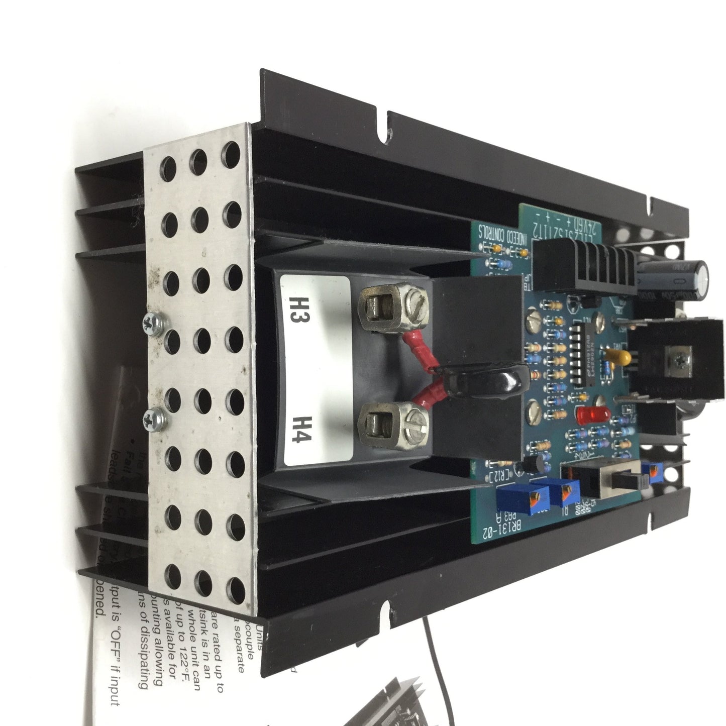 Used Indeeco 101-A3-480-30I Master SCR Power Controller, 480VAC 3-Phase, 30A