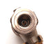 Used Legris 0489 07 14 Vented Brass Ball Valve, Ports: 1/4" NPT, Vent: M5x0.8