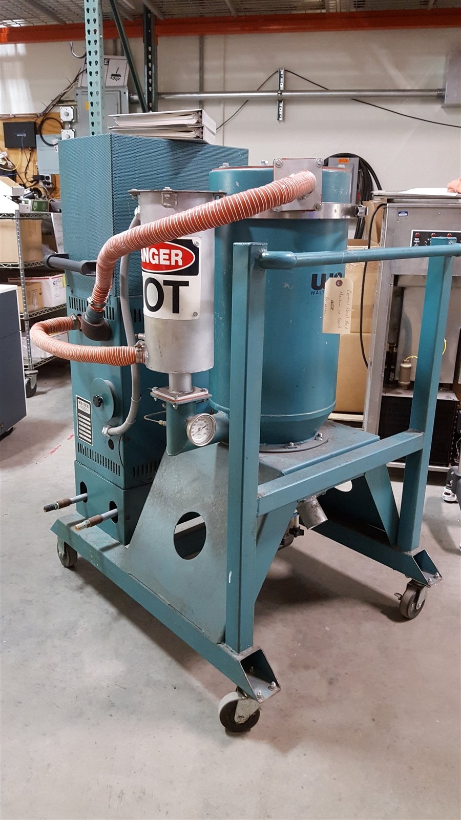 Used Walton Stout XL-30 Excel 30 Desiccant Parts/Plastics/Material Dryer Hopper 230V