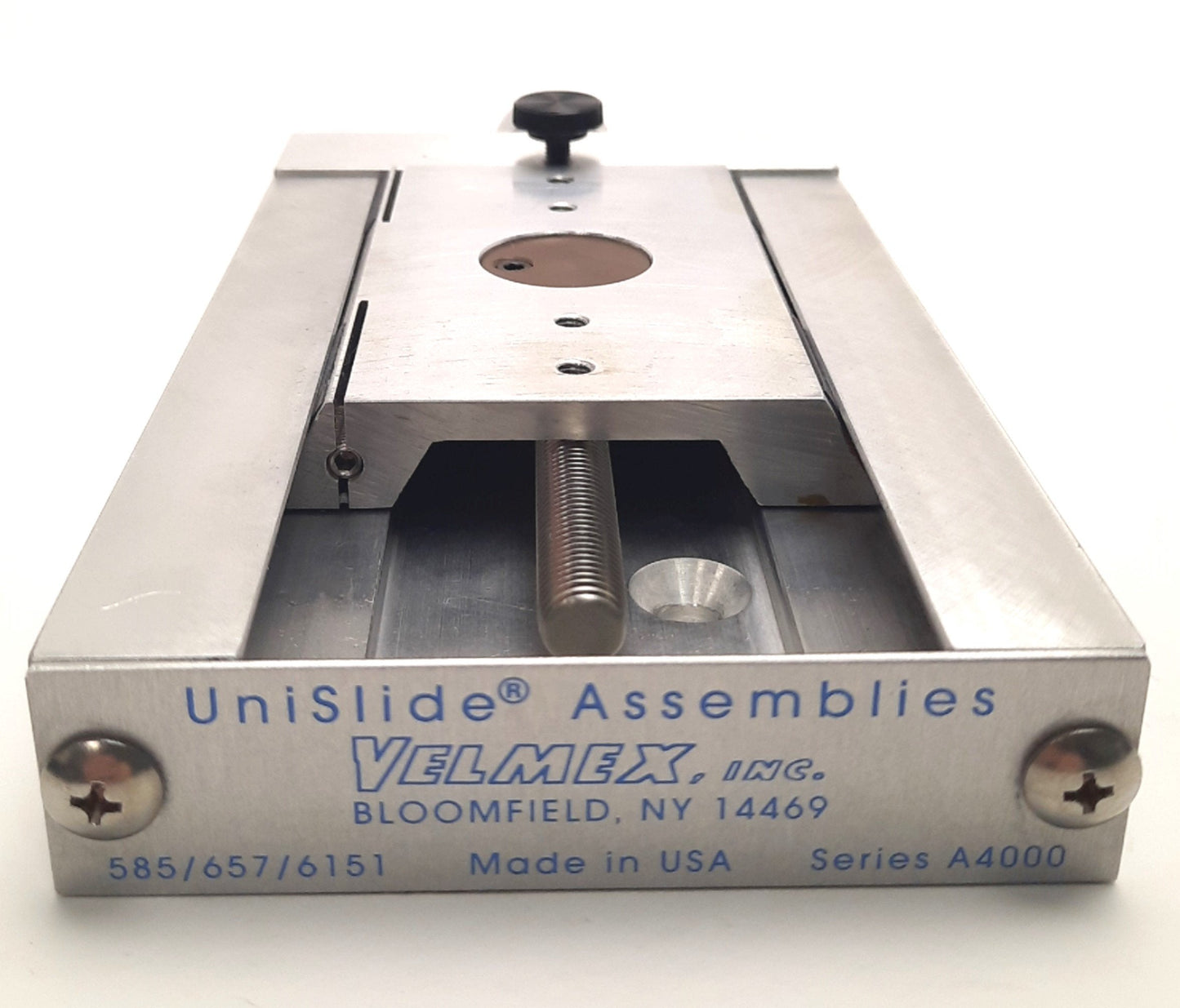 Used Unislide A4006B-S4-TL Velmex Linear Actuator 2" Stroke, .05" Lead, Thumbscrew