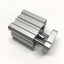 Used SMC CDQMB40TN-10 Compact Guide Rod Cylinder, 40mm Bore, 10mm Stroke, 1/8" NPT