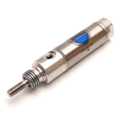 Used Bimba NR-020.5-D Pneumatic Cylinder, Non-Rotating, Bore: 9/16", Stroke: 1/2"