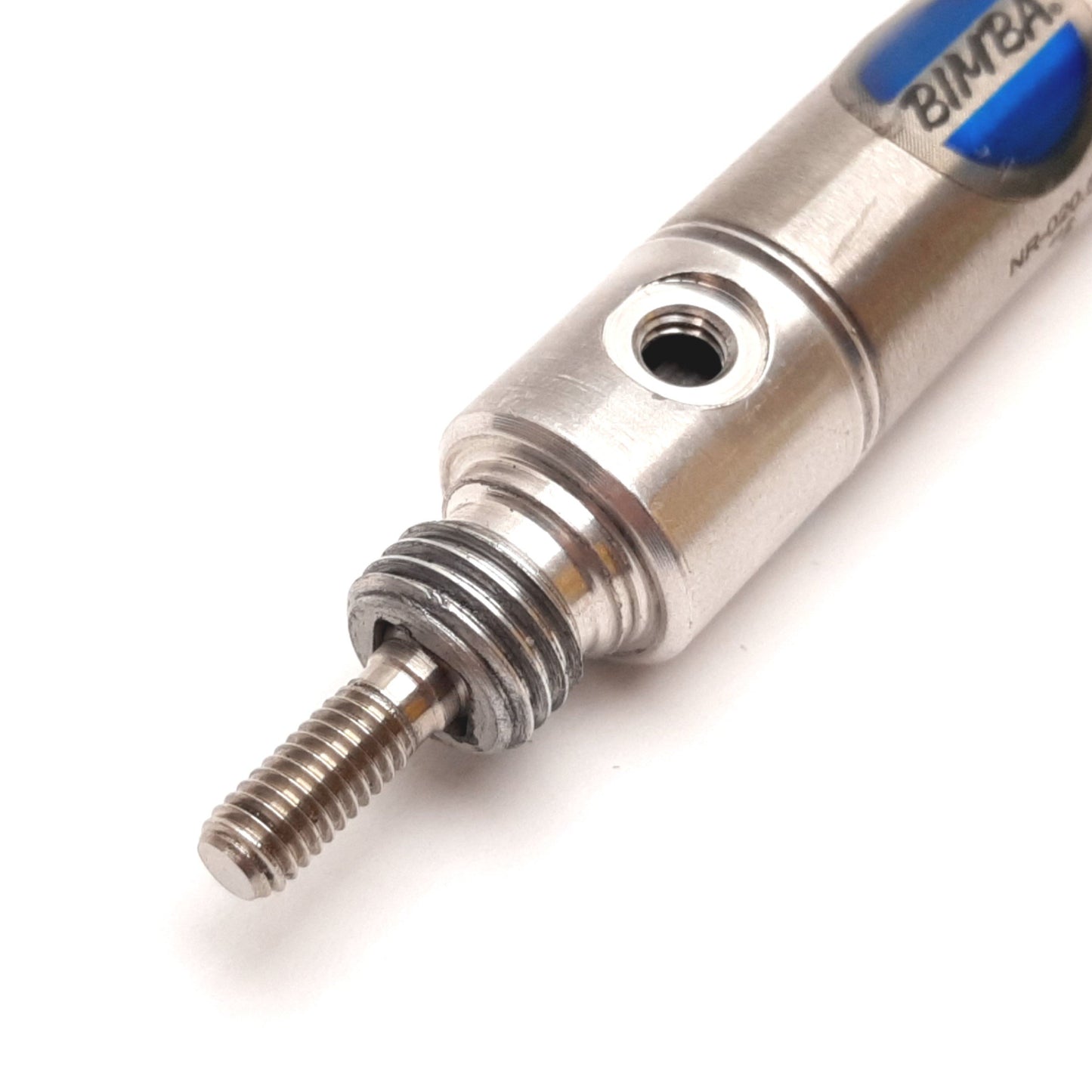 Used Bimba NR-020.5-D Pneumatic Cylinder, Non-Rotating, Bore: 9/16", Stroke: 1/2"