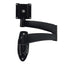 Used Ergotron 45-234-200 Monitor Arm, 23" Range, Wall Mounted, VESA 75mm