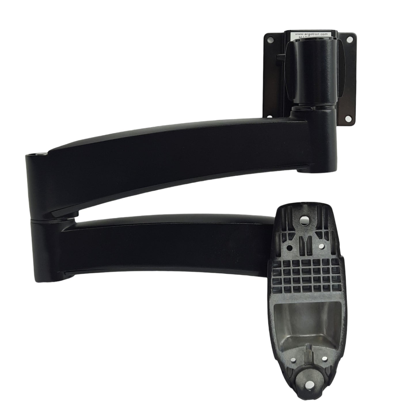 Used Ergotron 45-234-200 Monitor Arm, 23" Range, Wall Mounted, VESA 75mm