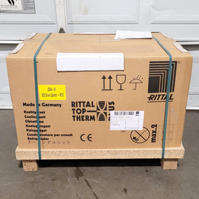 New Rittal 3387640 SK TopTherm Cooling Unit 304 Stainless Steel 460VAC 3-PH 13648BTU