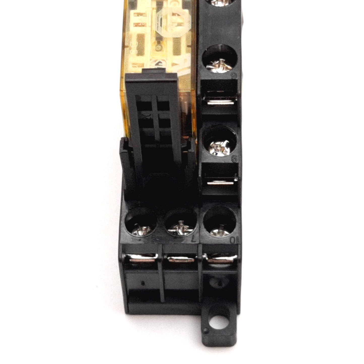 Used Idec RF1V-A1BL-D24 Relay, 4-Pole 3x N/O 1x N/C, Coil: 24VDC, Rating: 6A 250VAC