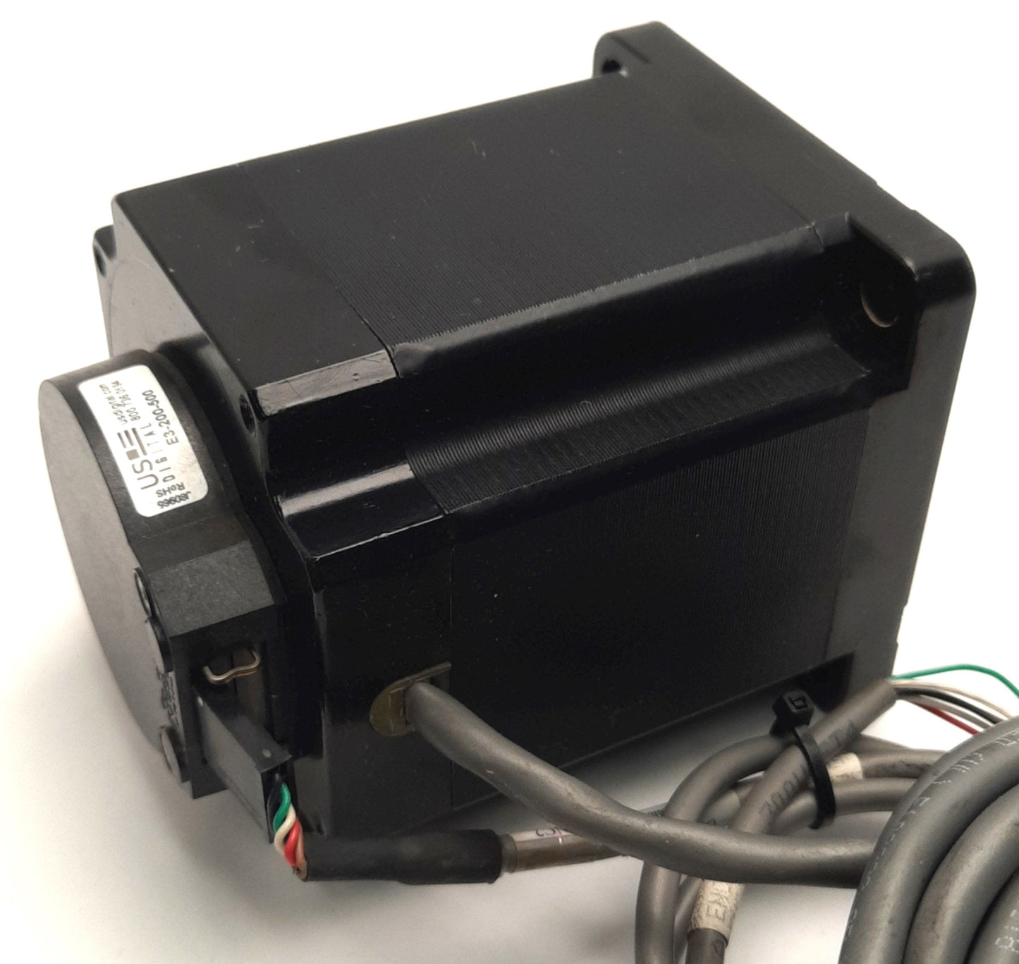 Used Lin Engineering 8718M-16PD-04 Stepper Motor w/ Encoder E3-200-500, 6.3A, 1.8ø