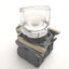 Used Schneider Electric ZB4BK1413 Illuminated Selector Switch w/ 1NO&NC Contact, 22mm