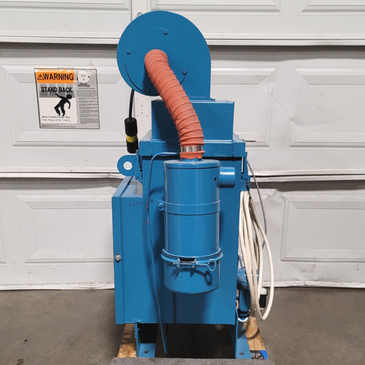 Used NOVATEC MDM-25S Micro Dual Bed Desiccant Dryer W/MDC-3000 Controller 25lb/hr