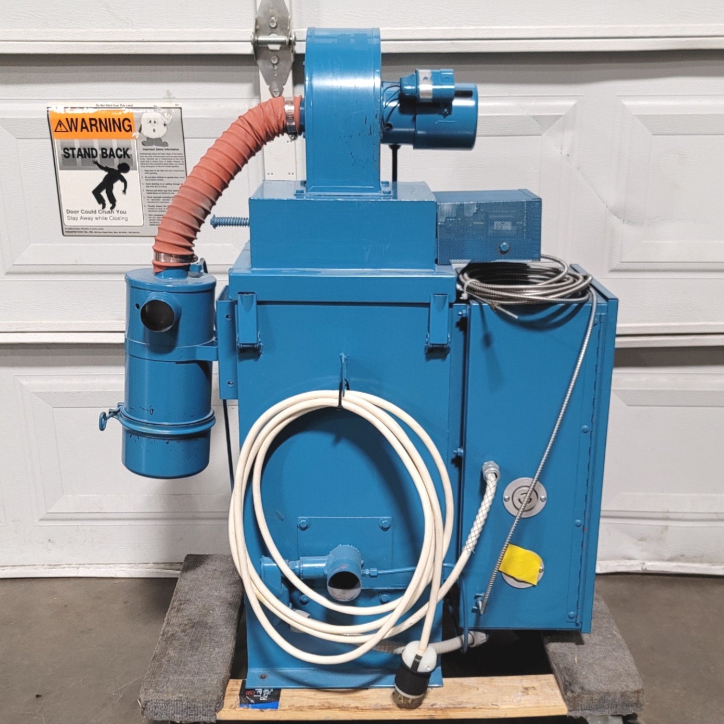 Used NOVATEC MDM-25S Micro Dual Bed Desiccant Dryer W/MDC-3000 Controller 25lb/hr
