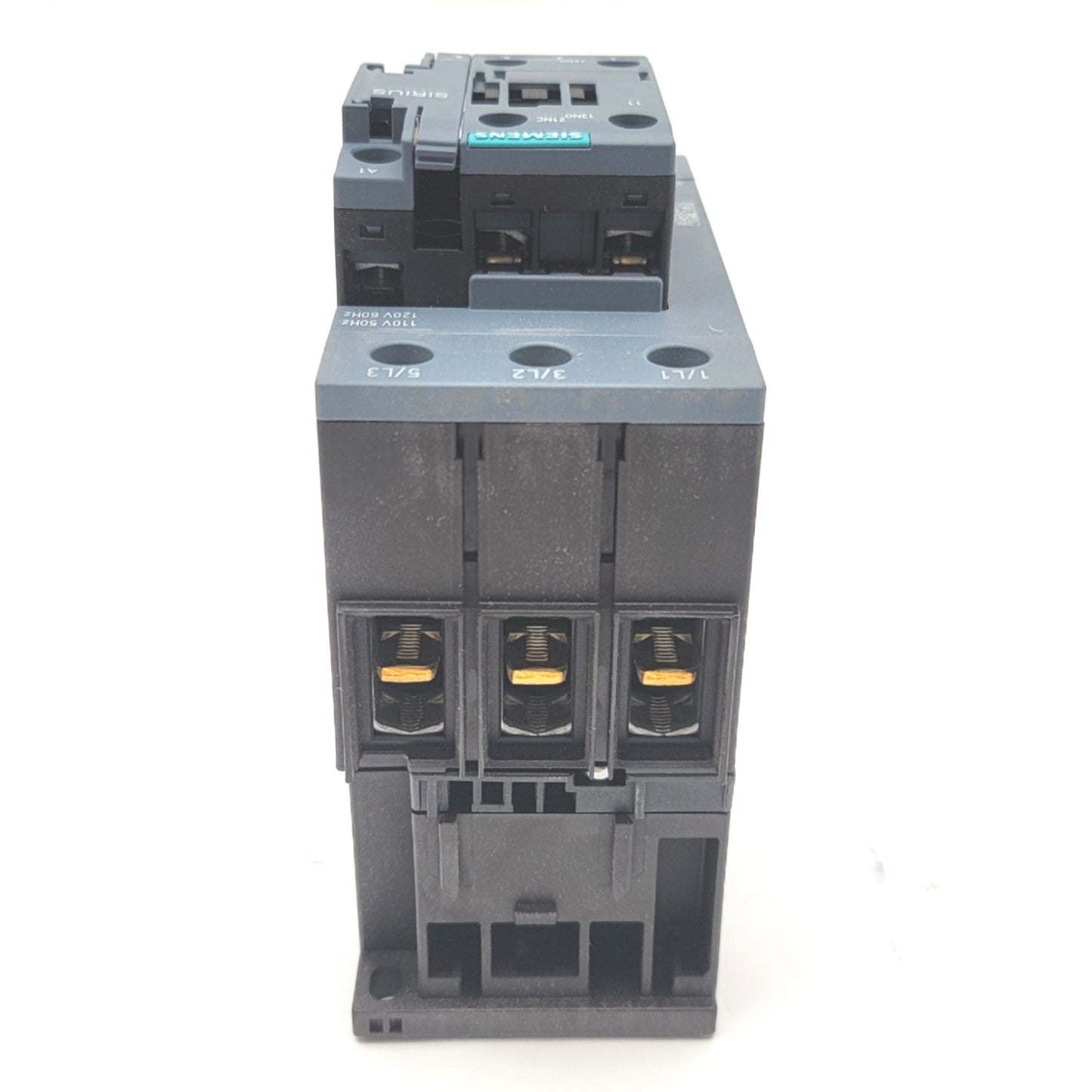 New Siemens 3RT2036-1AK60 SIRIUS 3-Pole Contactor 120VAC Coil, 50A, 50HP, 690VAC