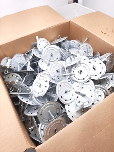 New 500 Count OMG Roofing OLYLOK14 OLYlok Impact Nail Galvanized Coated Steel 1.4"