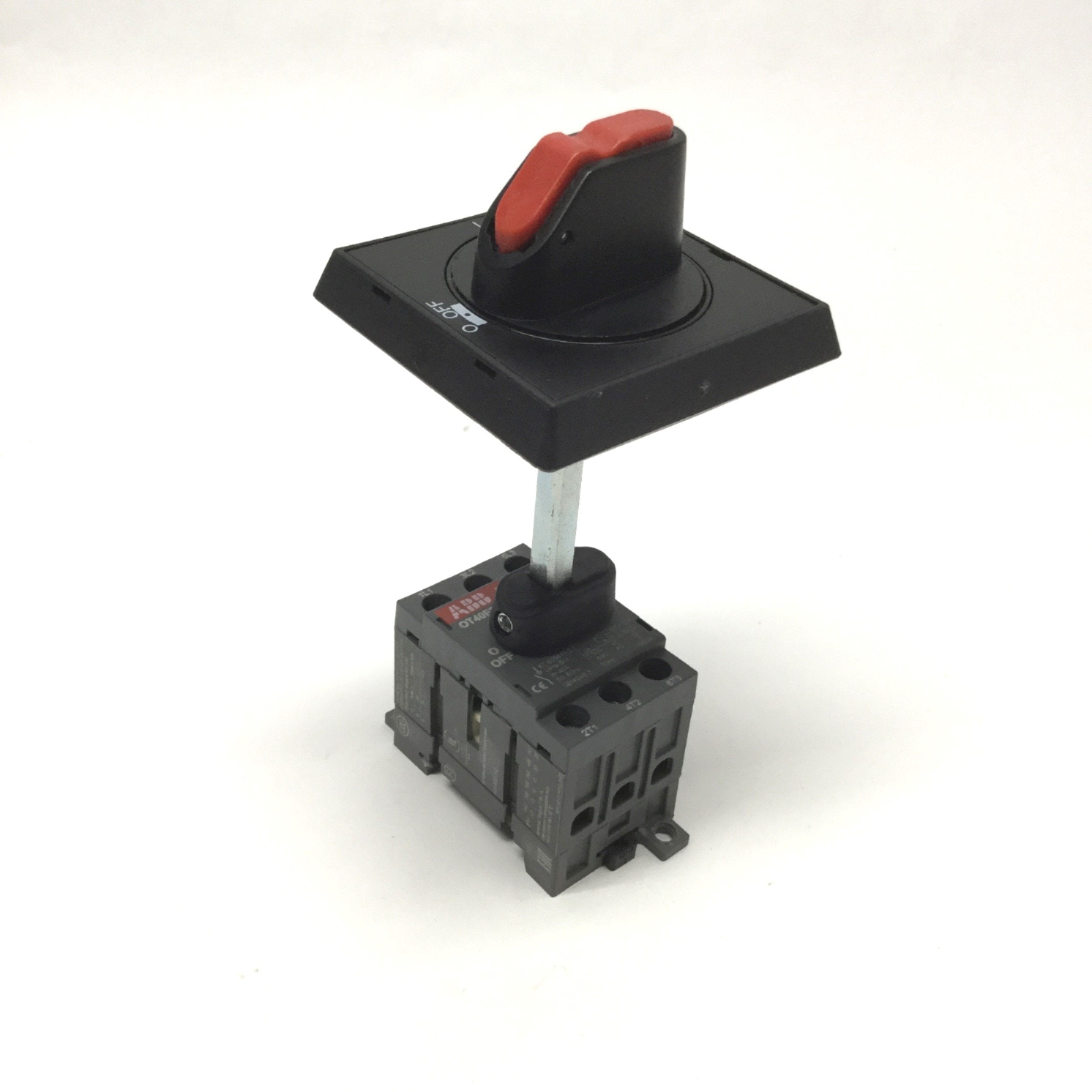 ABB OT40F3 Disconnect Switch 40A 600VAC, 3-Pole, Non-Fusible, DIN Rail ...