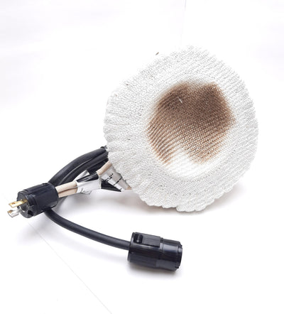 New Briskheat HM0250-HS1 Lower Hemispherical Heating Mantle 5-3/8 OD 120V 180W