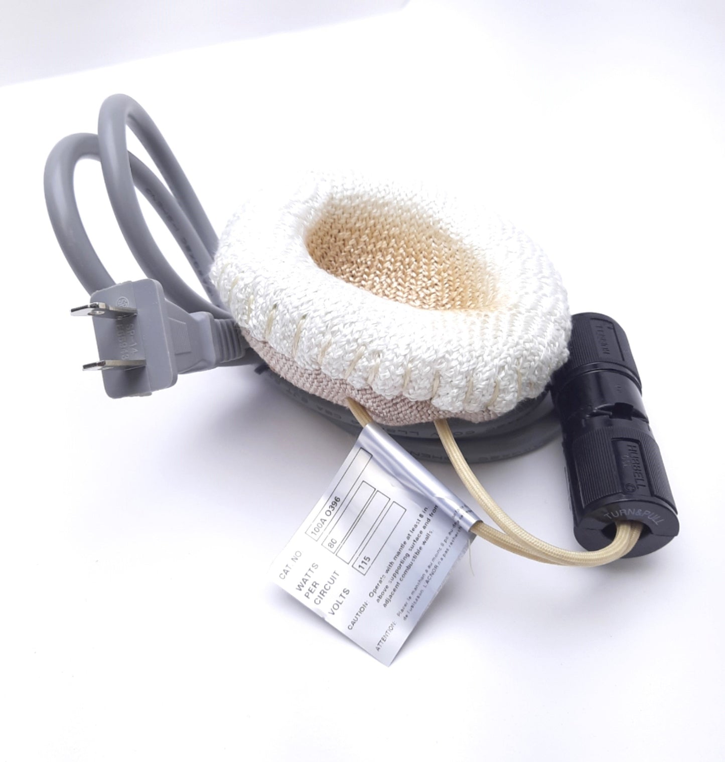 New Glas-Col 100AO396 Flexible Fabric Heating Mantle 115V 80W, 100mL, 5.48 OD