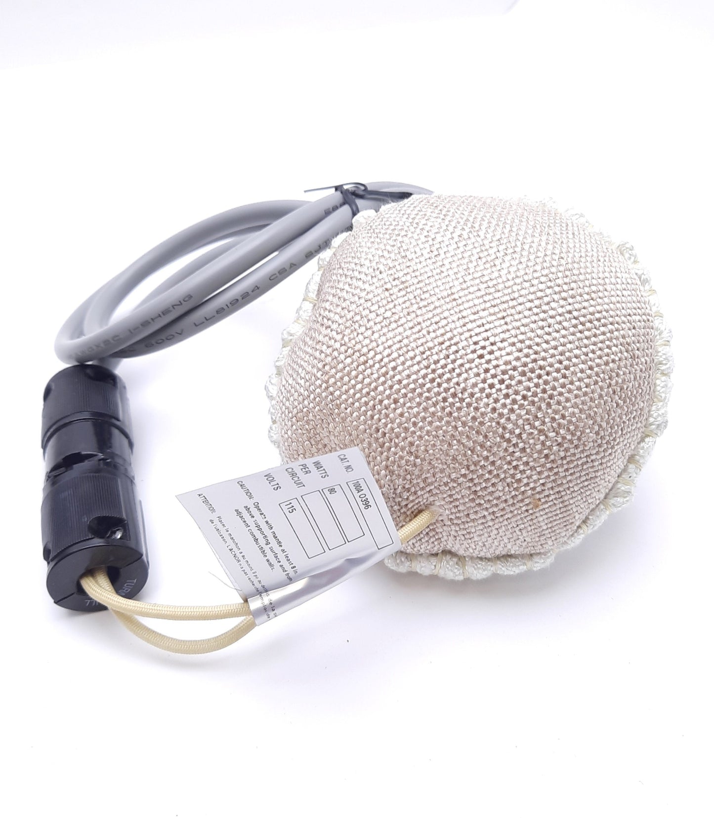 New Glas-Col 100AO396 Flexible Fabric Heating Mantle 115V 80W, 100mL, 5.48 OD