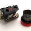 Used Schneider Electric ZB4BV043 Pilot Light, 48-120v AC Supply, Red, XB4, Steady,XB5