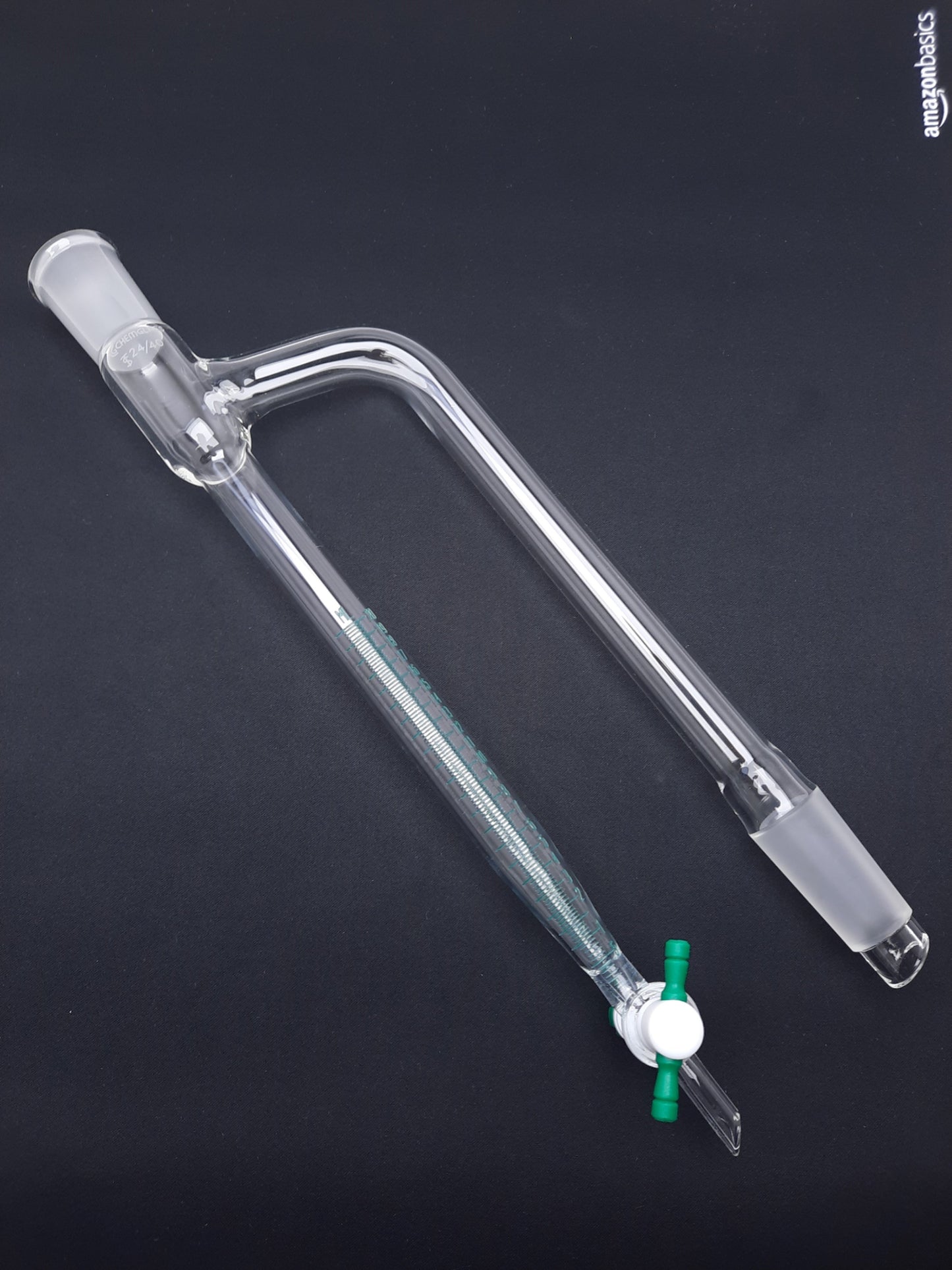New Chemglass CG-1261-27 20mL Moisture Test Receiver Grade 24/40