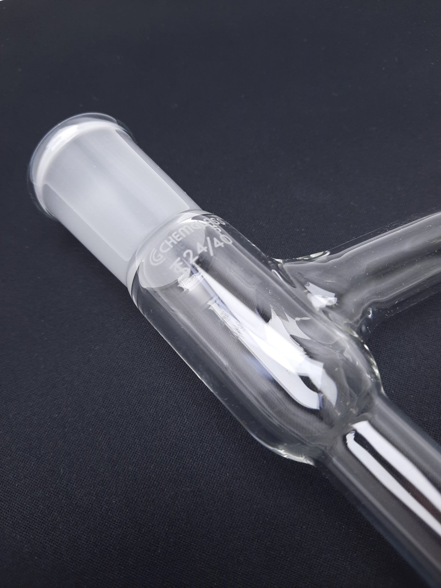 New Chemglass CG-1261-27 20mL Moisture Test Receiver Grade 24/40