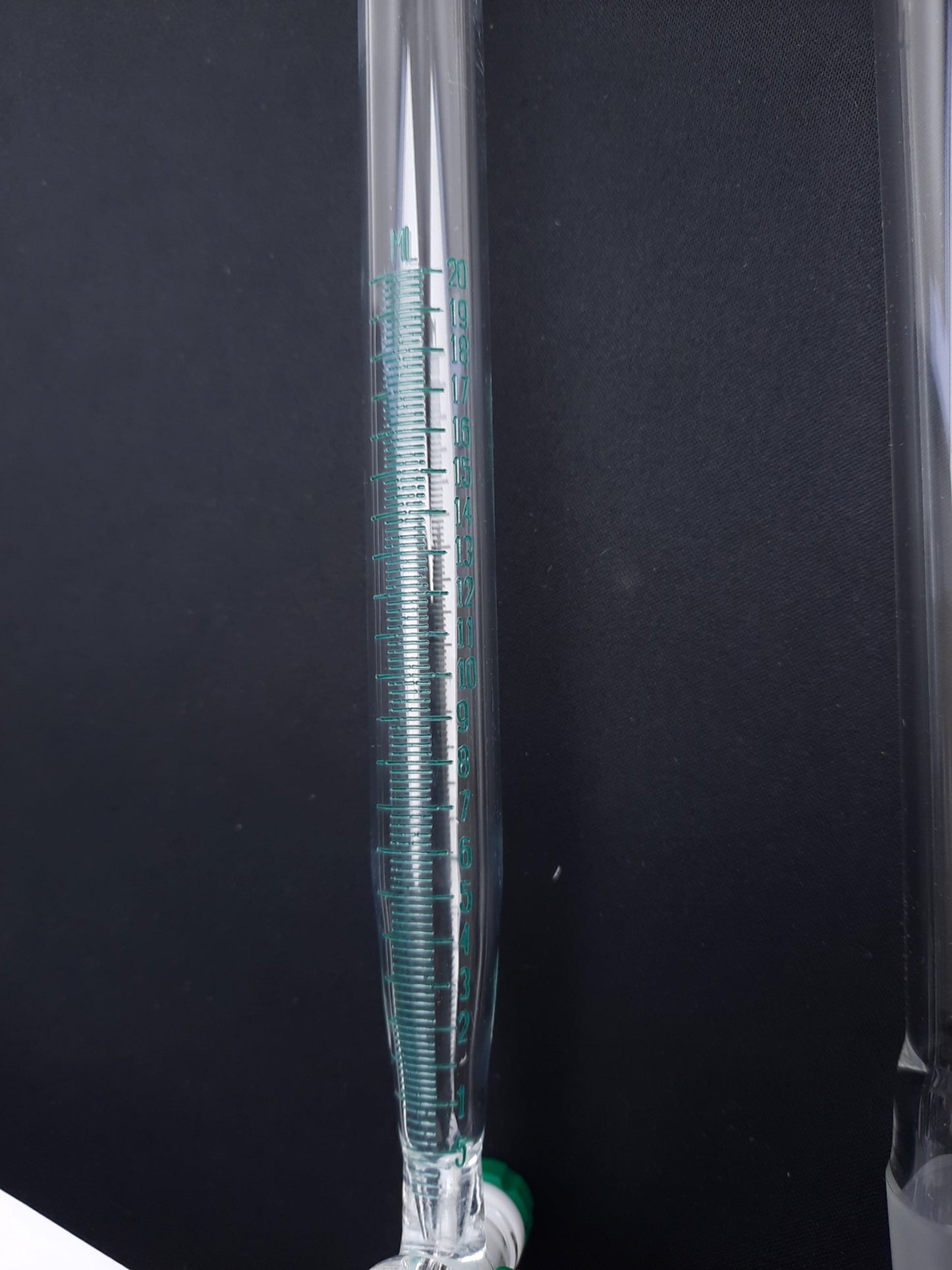 New Chemglass CG-1261-27 20mL Moisture Test Receiver Grade 24/40
