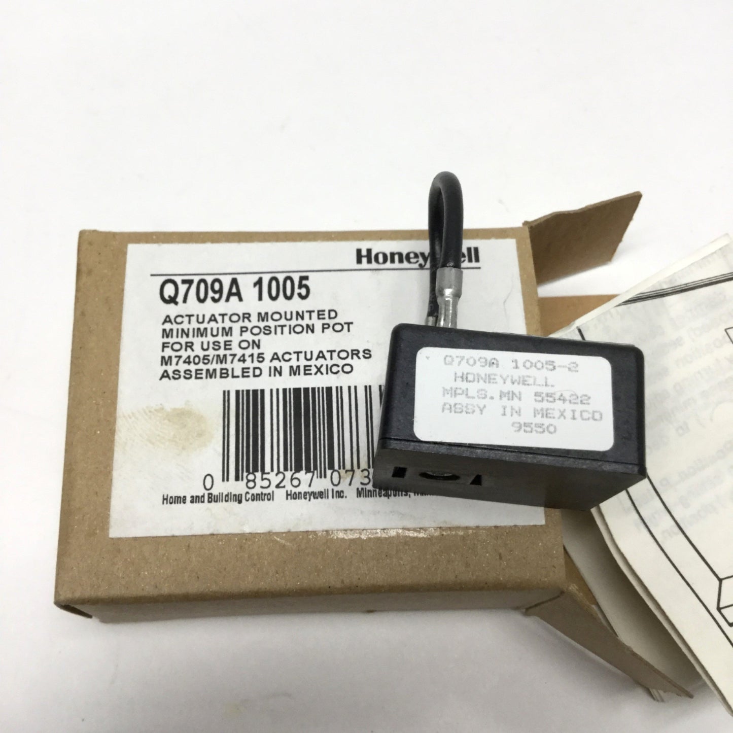 New Honeywell Q709A 1005-2 Potentiometer Minimum Damper Position M7405/7415 Actuator