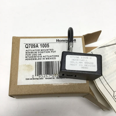 New Honeywell Q709A 1005-2 Potentiometer Minimum Damper Position M7405/7415 Actuator