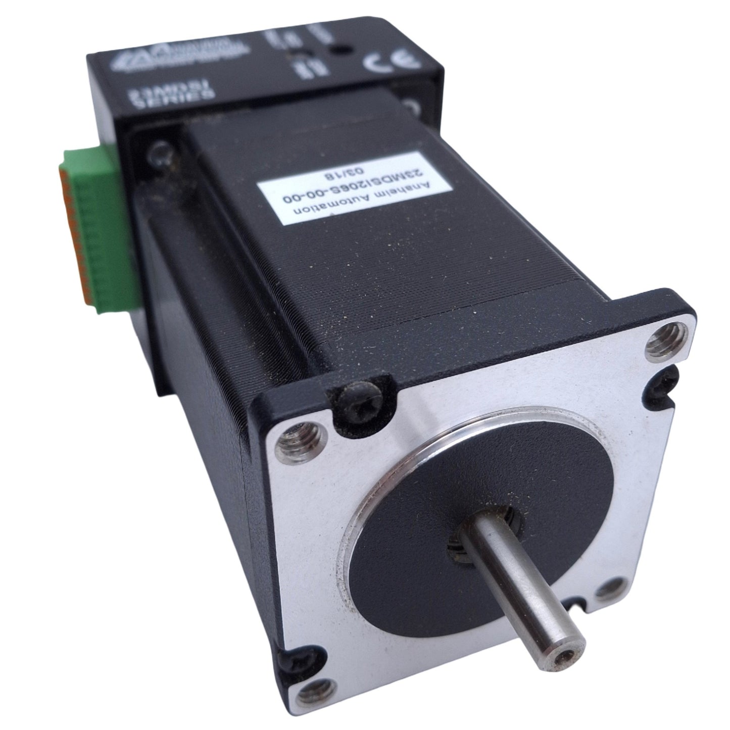 Used Anaheim Automation 23MDSI206S-00-00 Stepper Motor 12-24VDC 1600Steps/Rev NEMA 23