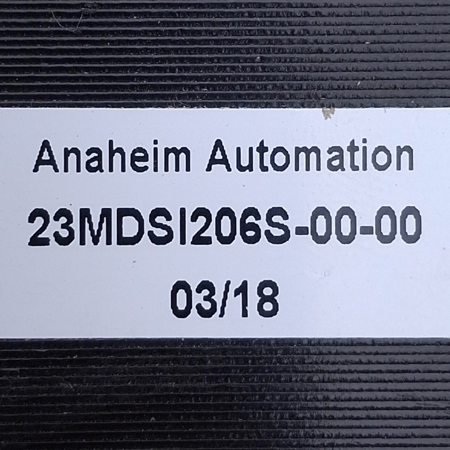 Used Anaheim Automation 23MDSI206S-00-00 Stepper Motor 12-24VDC 1600Steps/Rev NEMA 23