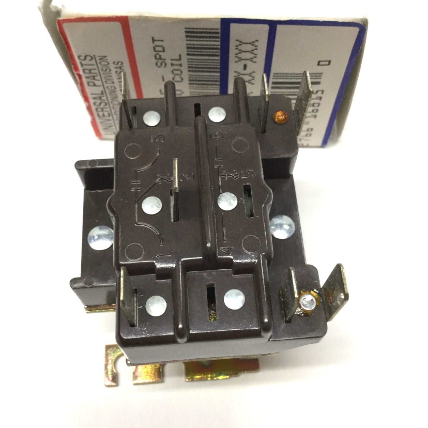 New Rheem Universal 42-25106-04 RPMC Heat Pump Relay SPDT 240VAC 6A, 24VAC Coil