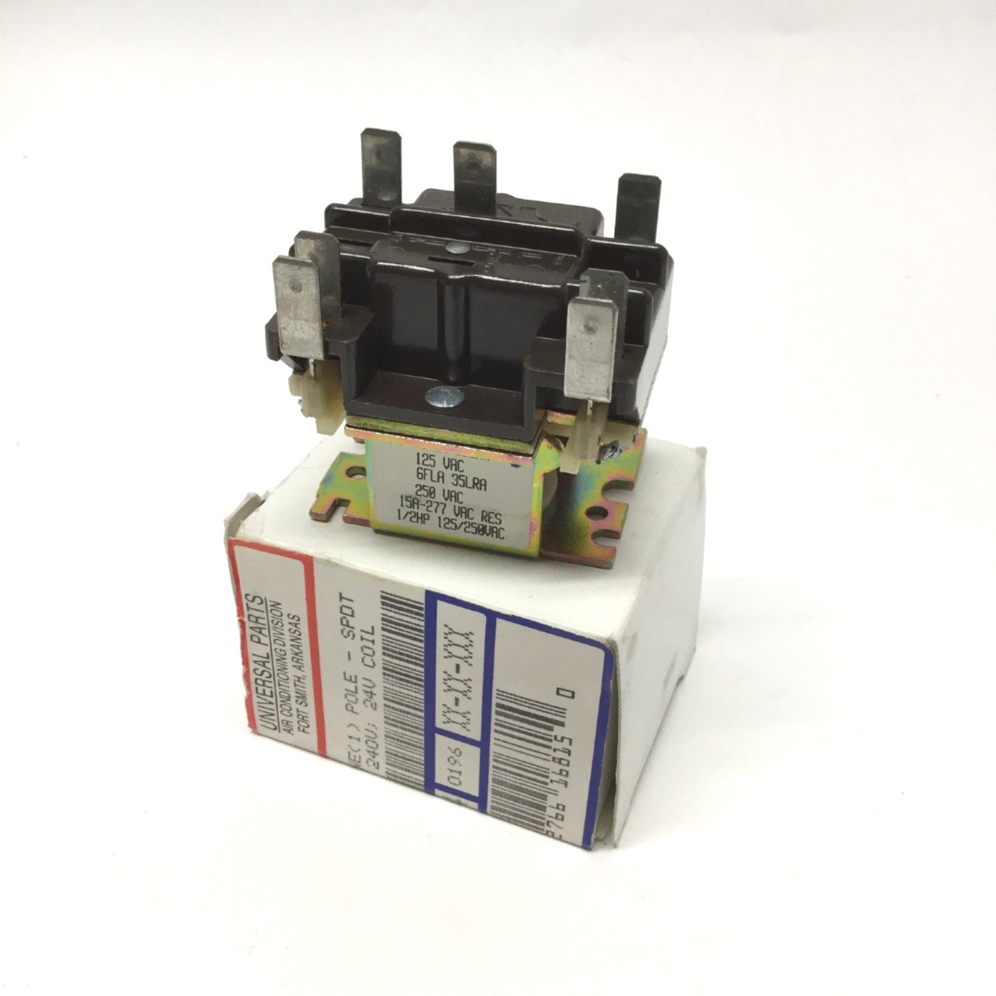 New Rheem Universal 42-25106-04 RPMC Heat Pump Relay SPDT 240VAC 6A, 24VAC Coil