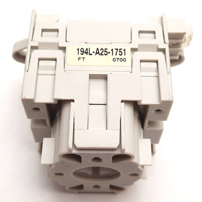 Used Allen Bradley 194L-A25-1751 Disconnect Switch, 1-Pole, Rating: 600VAC 25A