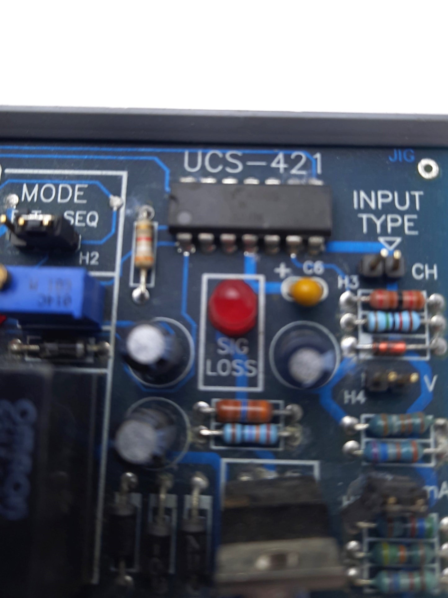 Used Wenlech UCS-421 Control Module Transducer 4 SPDT Relays 24VAC/VDC