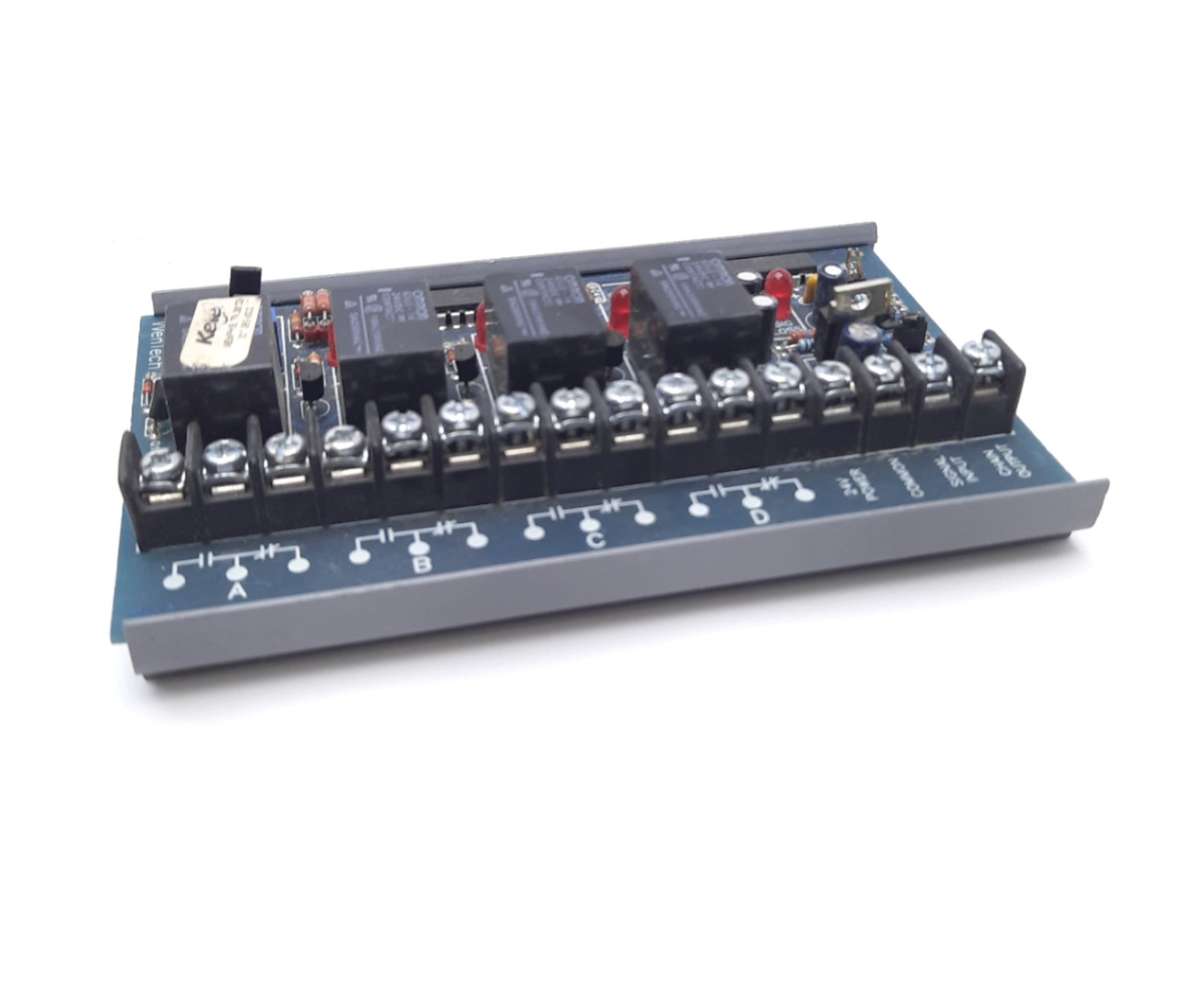 Used Wenlech UCS-421 Control Module Transducer 4 SPDT Relays 24VAC/VDC