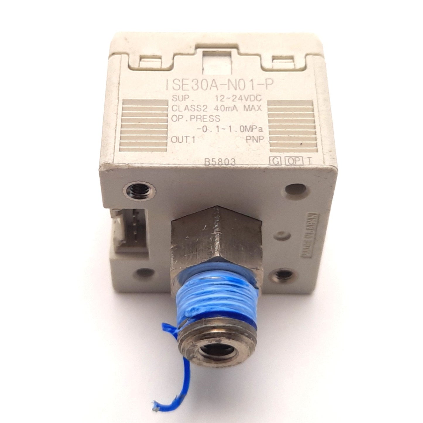 Used SMC ISE30A-N01-P High Precision Digital Pressure Switch -0.1 to 1.0MPa, 12-24VDC