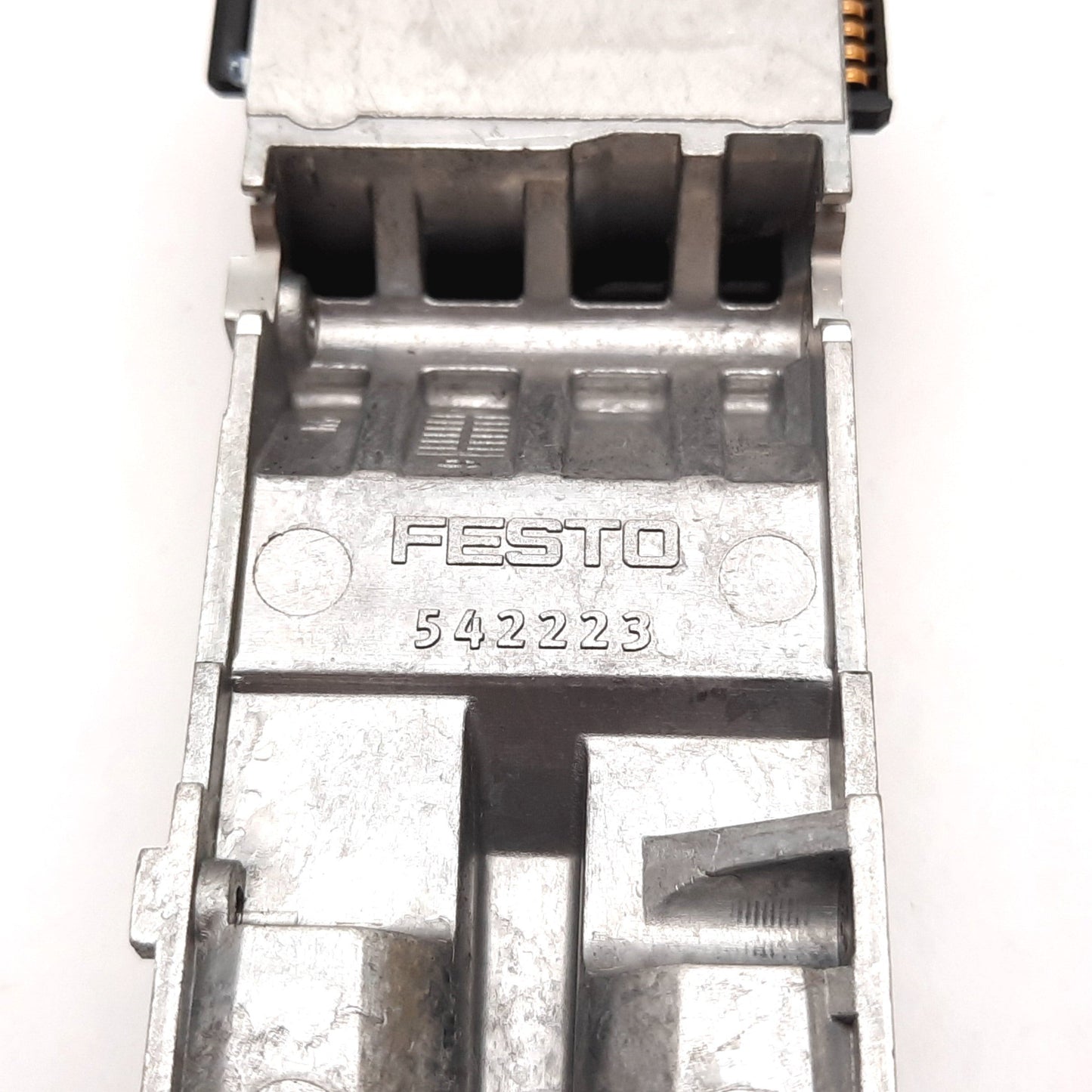 Used Festo VMPA-FB-AP-P1 542223 Sub-Base, For VPPM Proportional Pressure Regulators