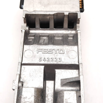 Used Festo VMPA-FB-AP-P1 542223 Sub-Base, For VPPM Proportional Pressure Regulators