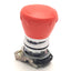 Used Allen Bradley 800FM-MT44 Twist-To Release Pushbutton Mushroom E-Stop, 40mm