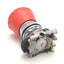 Used Allen Bradley 800FM-MT44 Twist-To Release Pushbutton Mushroom E-Stop, 40mm