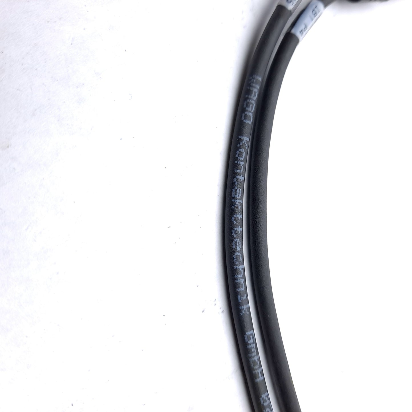 Used Wago 0756-5513/0040-0010 Sensor/Actuator Cable M12 4-Pin Male to 2x M8 3-Pin, 1m