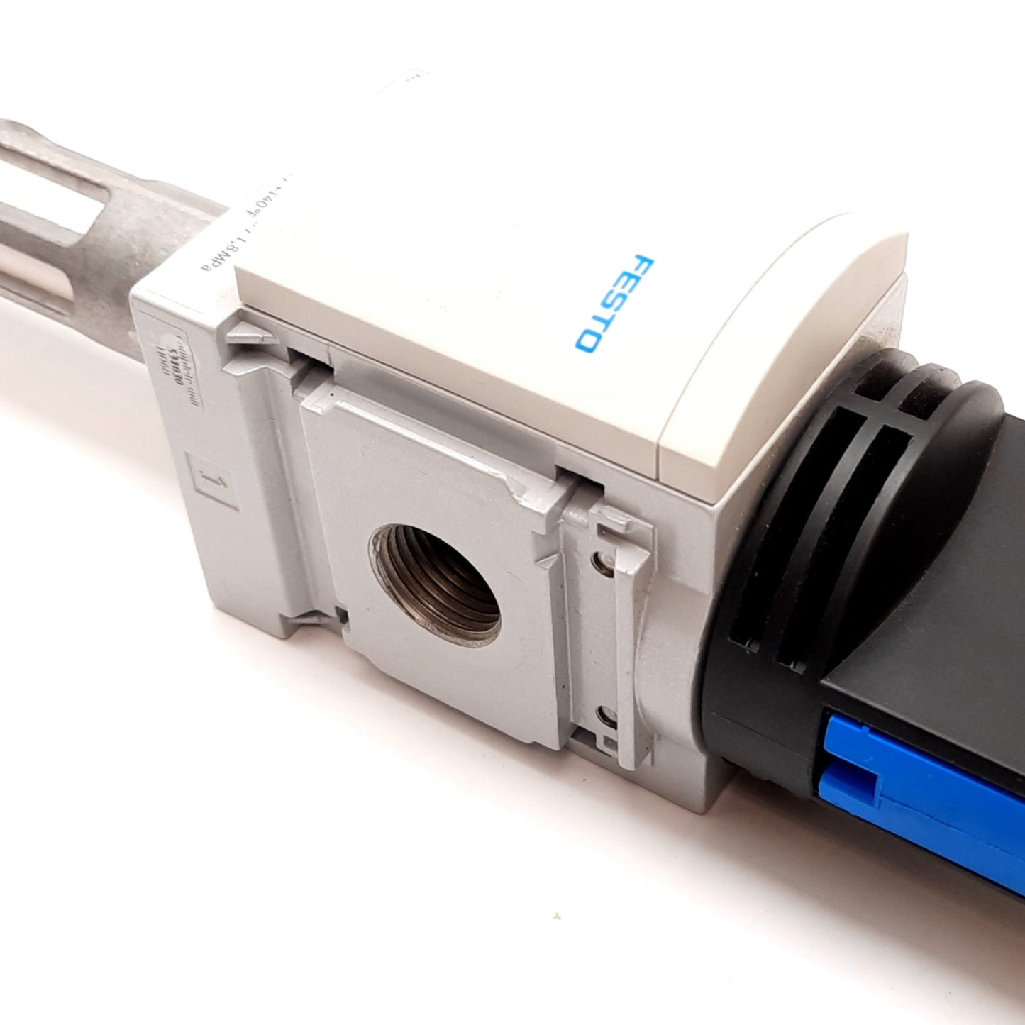 Used Festo MS6-EM1-1/2-S-Z Shut Off Valve, Pressure: 270psi Max, Ports: 1/2" NPT