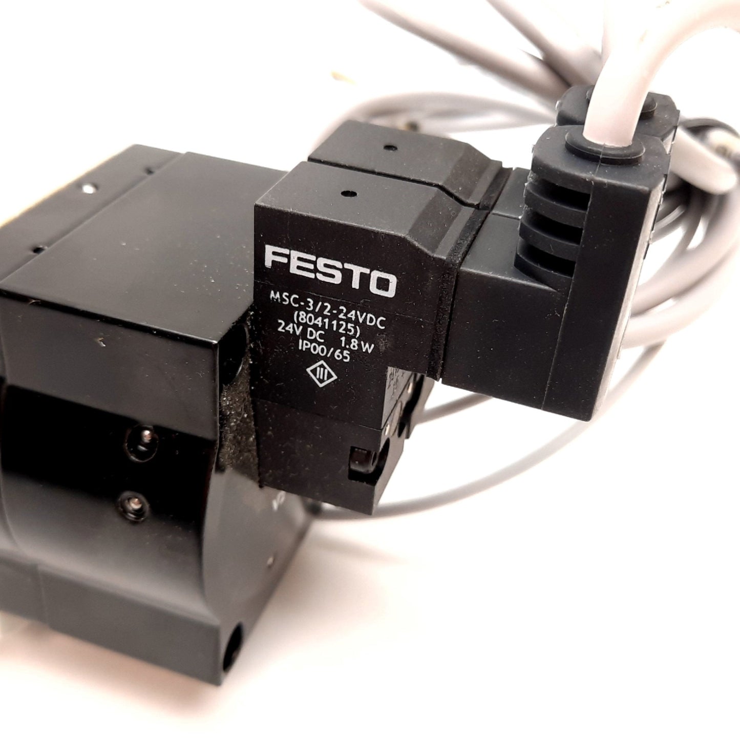 Used Festo MS6-SV-1/2-D-10V24-2OE-SO-Z Soft Start Quick Exhaust Valve, 50-145psi