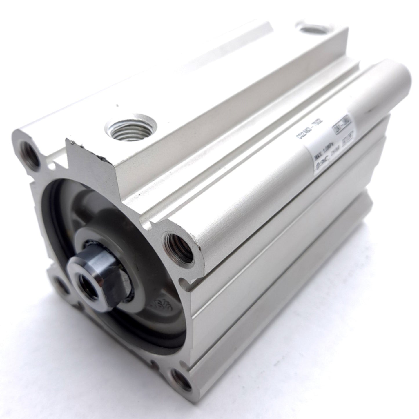 Used SMC CQ2A63-75DZ Compact Cylinder 63mm Bore, 1.0MPa, 75mm Stroke, Double Acting