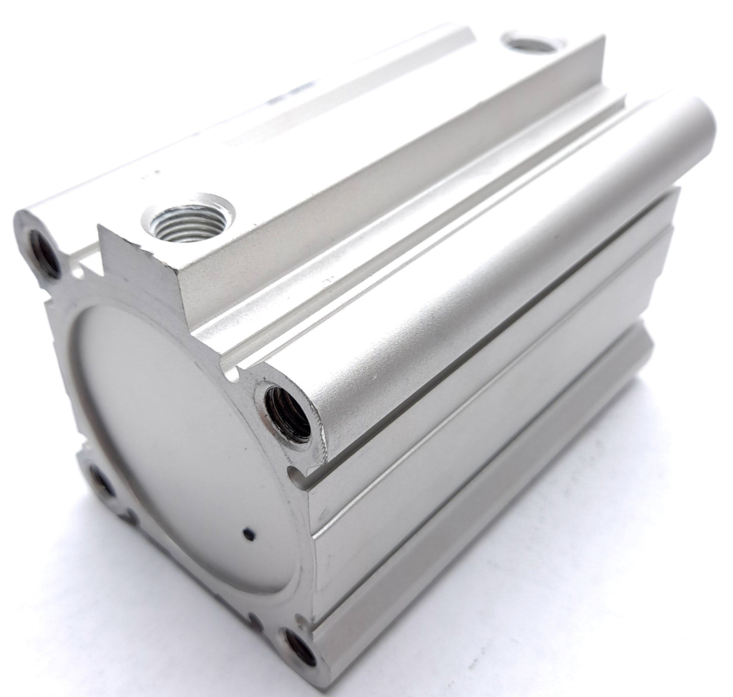 Used SMC CQ2A63-75DZ Compact Cylinder 63mm Bore, 1.0MPa, 75mm Stroke, Double Acting