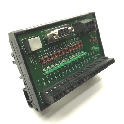 Used DVT/Cognex CON-BRK Machine Vision Breakout Board, 20x Terminals, DB15, 24VDC