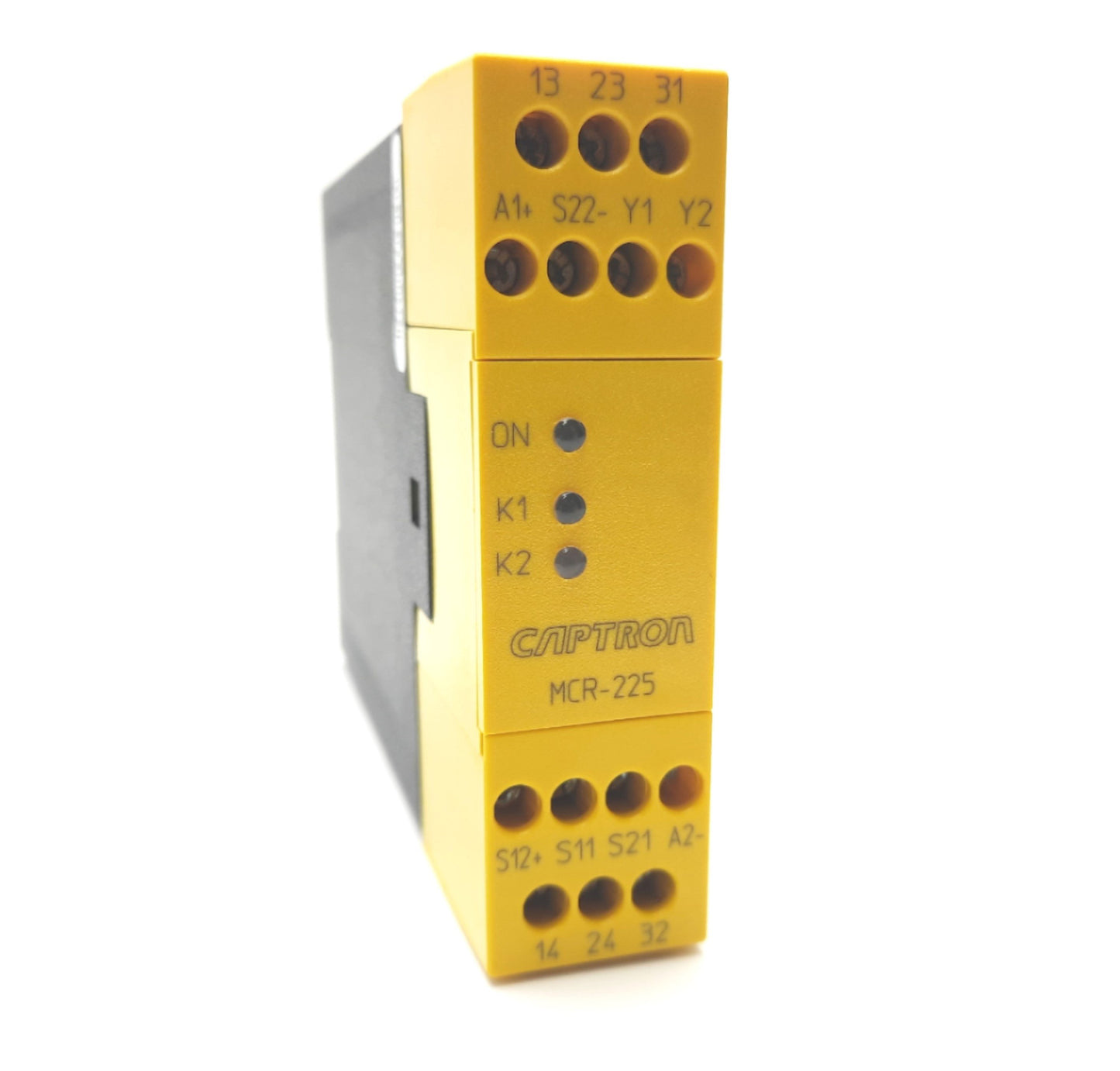 New Captron MCR-225 Over Current Protection Relay 230VAC 24VDC 2A 1NC 2 NO